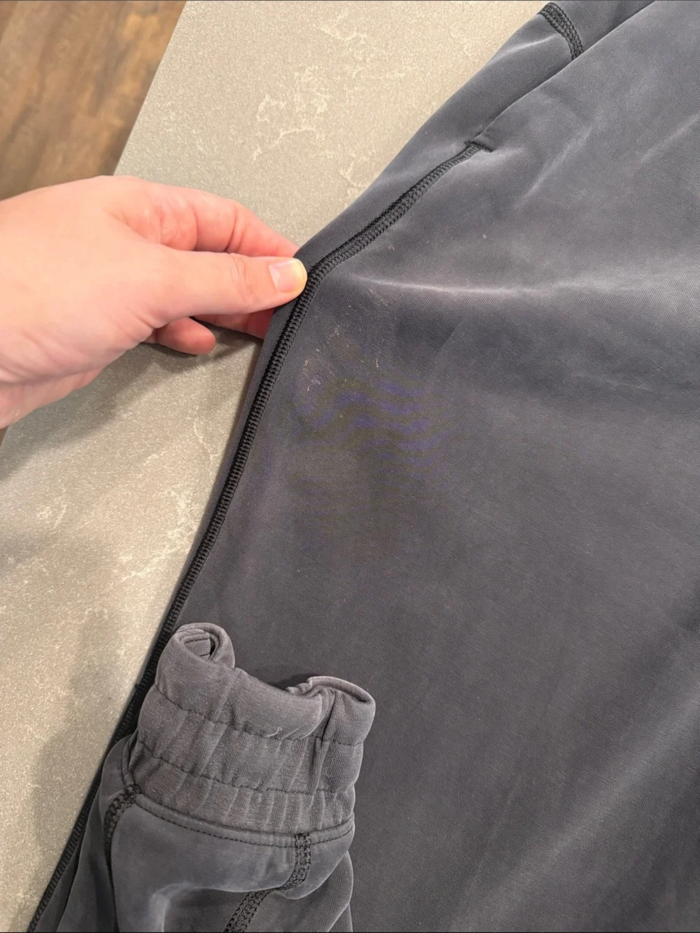 lululemon athletica Charcoal Gray Track Joggers
